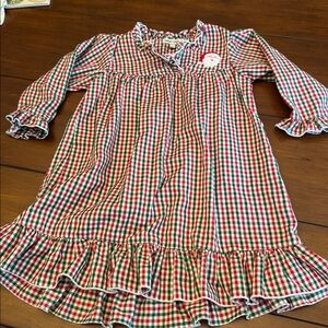 Christmas plaid night gown